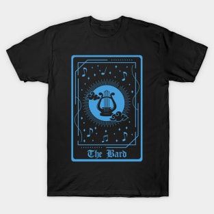 D&D Bard Class Tarot Card T-Shirt